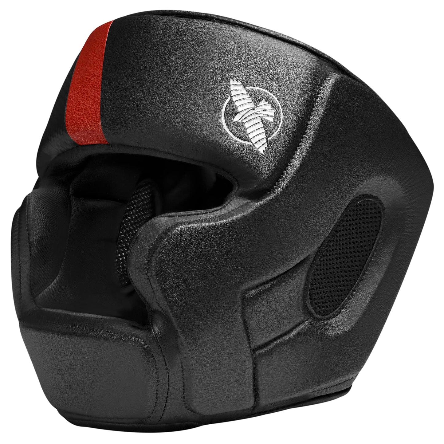 Hayabusa T3 Adjustable MMA Headgear - Black/Red Medium